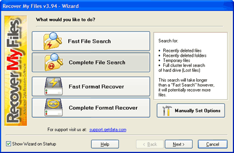 Recover My Files V5.2.1 License Key Free